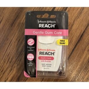 Reach Gentle Gum Care MINT SOFT WOVEN Floss with Fluoride 50 Yd New Sealed